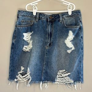 Hollister Denim Skirt Size 11 (30)